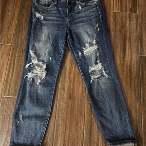 Judy Blue Distressed boyfriend Jeans